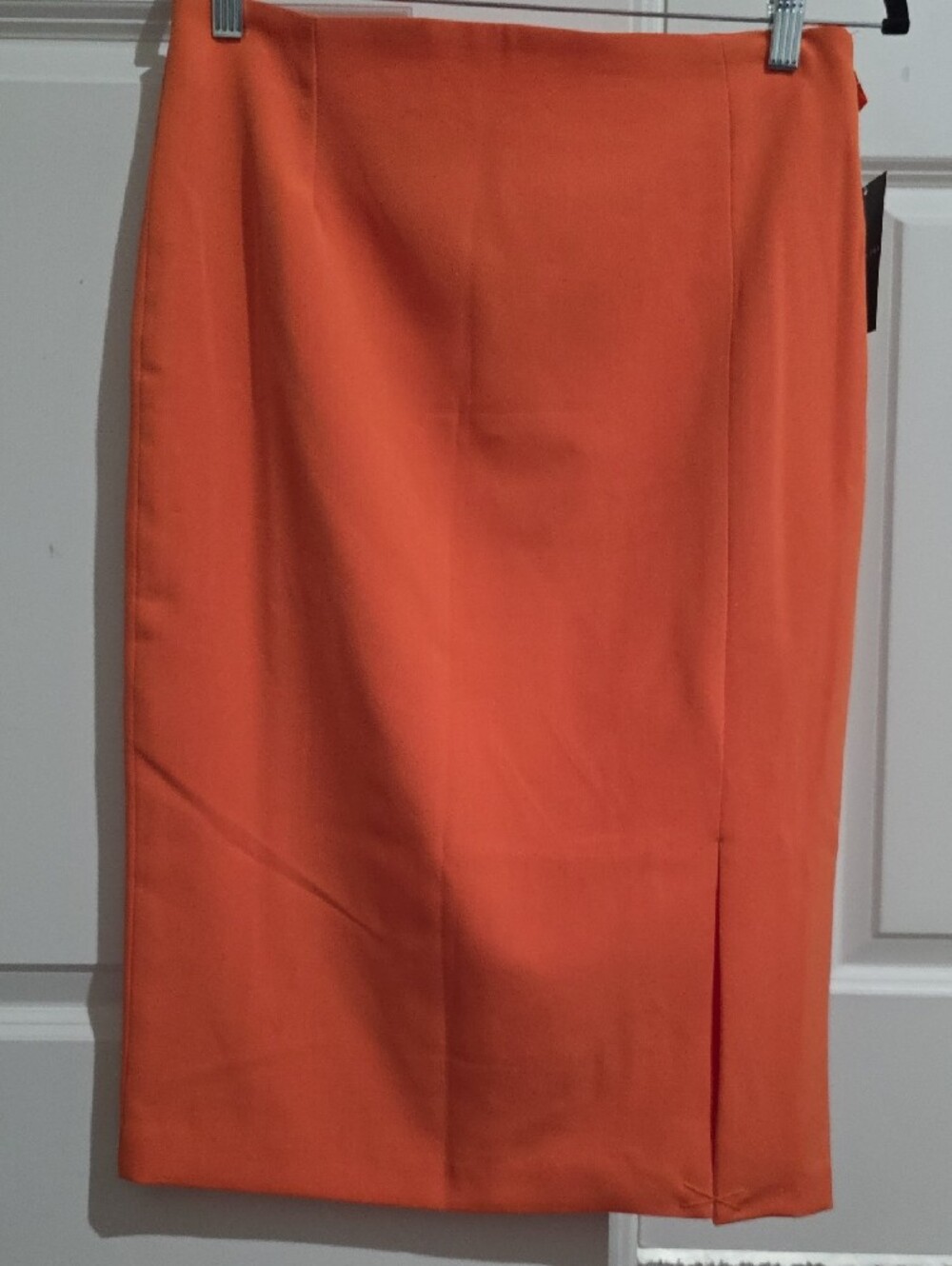 Pencil Skirt in Orange - Unbranded